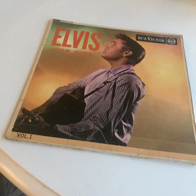 ELVIS PRESLEY 1965 UK  EP   ELVIS FOR YOU VOL 1 RCA VICTOR  RCX-7142 Vinyl VG++