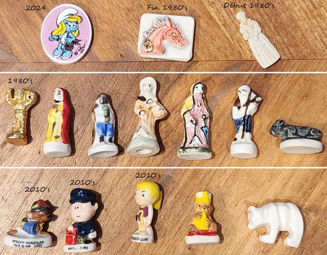 100 Fèves Pour Galette Des Rois En Porcelaine émaillée – Figurines Nativité 3 Cm, Multicolores, Cuisson Au Four - 6