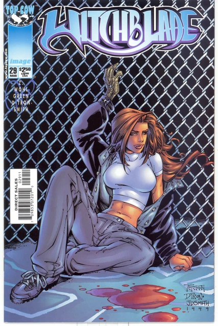 Witchblade #29 - Randy Green Cover Art - Top Cow / Image Comics 1999 - NM