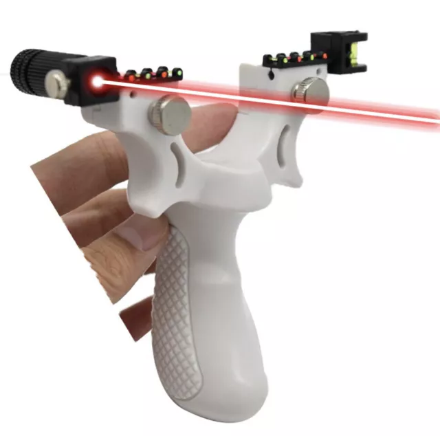 Fronde Pro Lance Pierre haute précision - Slingshot laser - chasse tir  Sportif✓