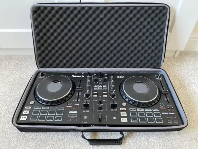 Numark Platinum FX DJ 4-Deck DJ MIDI Controller & Hard Case