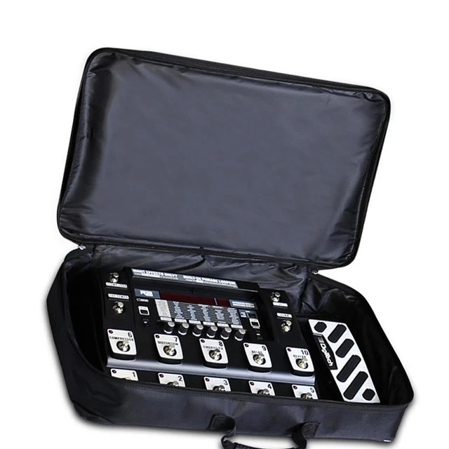 Verschleißfestes Gehäuse E-Gitarre Effektpedal Board Tasche Gitarre