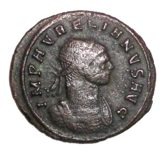Ancient Coin Roman Empire, Aurelian, 272 - 274 AD. AE Antoninianus Bronze