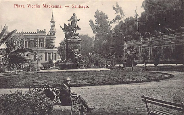 Chile - SANTIAGO - Plaza Vicuna Mackenna - Ed. Hume & Ca.