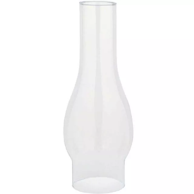 Glass Chimney Shade 10" Vintage Kerosene Hurricane Oil Lamp Shade Lantern Globe