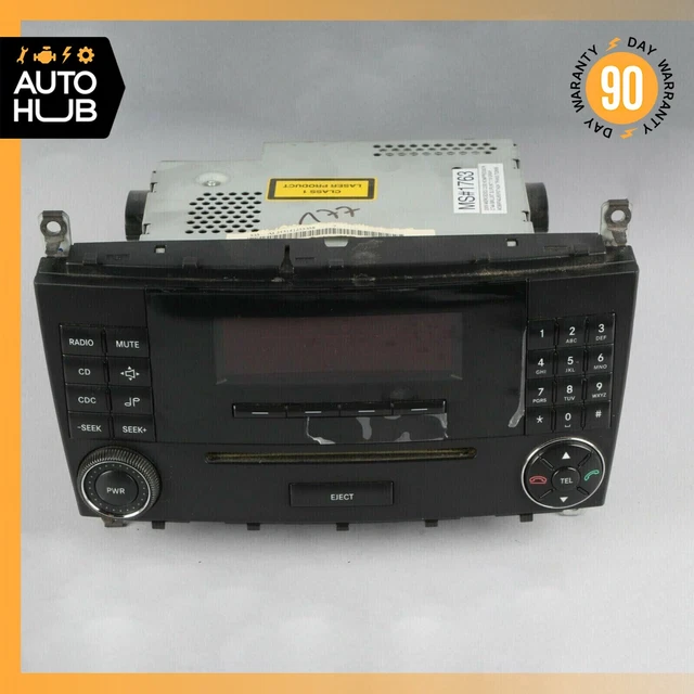 05-07 Mercedes W203 C230 C350 Radio Stereo Audio CD Player Head Unit AM FM OEM