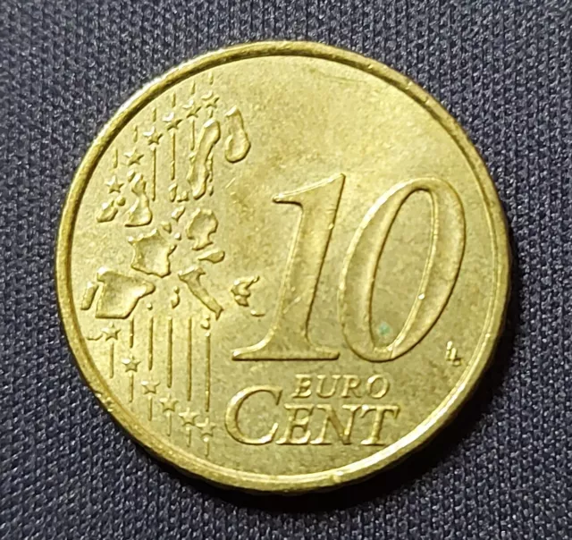 10 Cent Münze Frankreich 1999 Kursmünze-Unzirkuliert-keine Umlaufmünze, selten