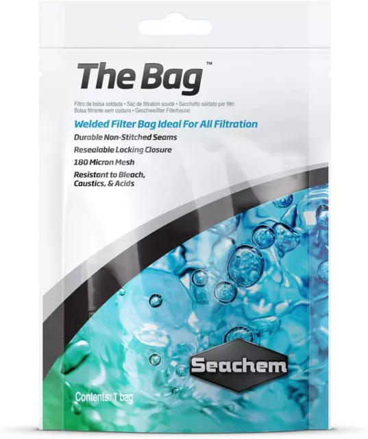 Seachem Fish Tank The Bag Filter Media Bag for Aquarium - Media Pouch