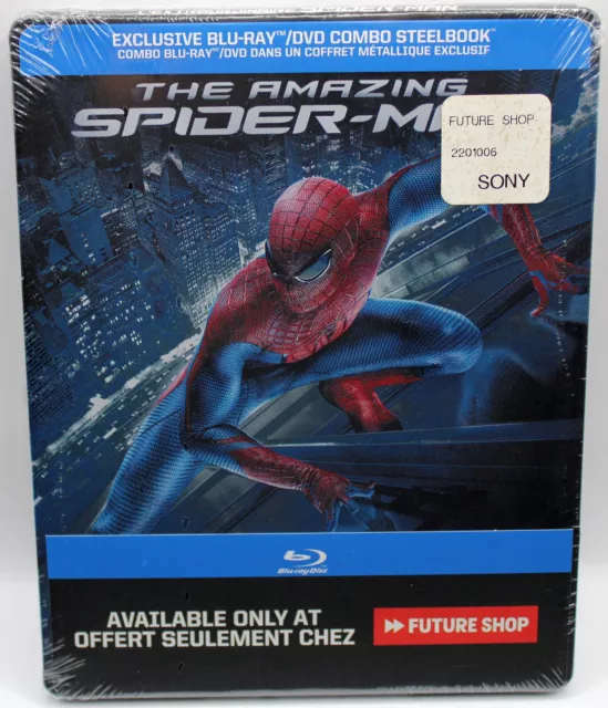 NEU The Amazing Spider-Man Limited Edition Blu-ray DVD Steelbook Future Shop CA