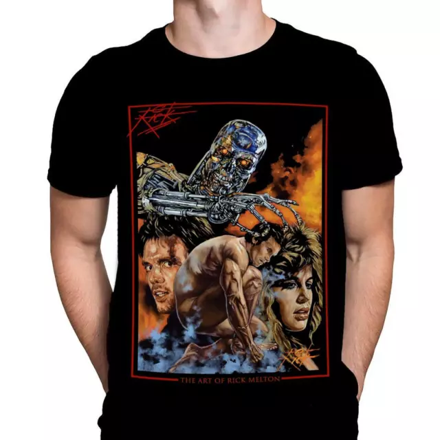 Ter-Minator - Film Art Par Meule Melton - T-Shirt - Cyborg - Arnie - I'Ll Be