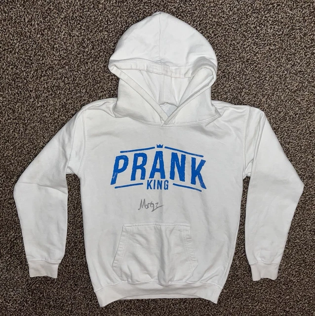 Morgz merch white hoodie on sale