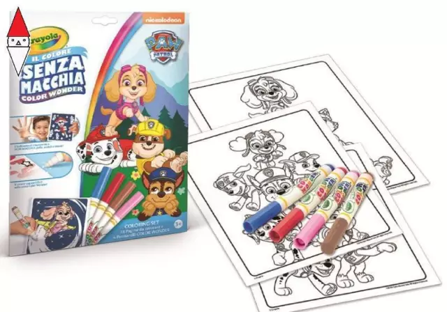 Wonder Paw Patrol Educational Game Color Set