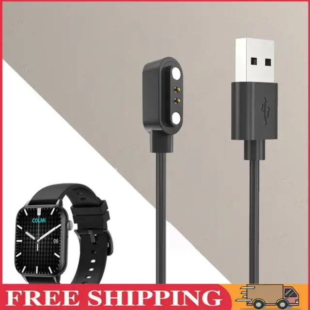 Magnetic Smart Watch Charger USB Fast Charging Cable for COLMI C60/C61/ I20