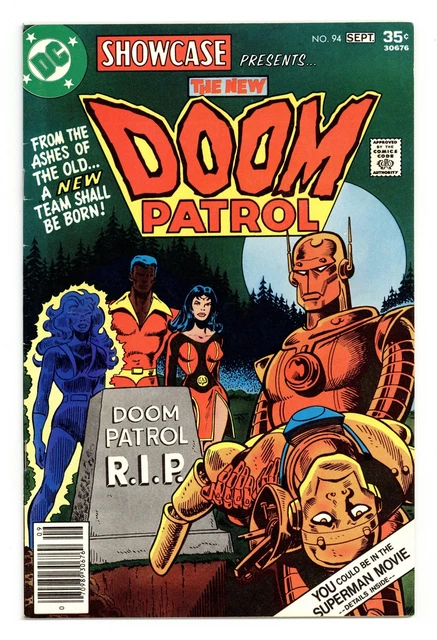 Showcase #94 FN+ 6.5 1977 1st app. new Doom Patrol