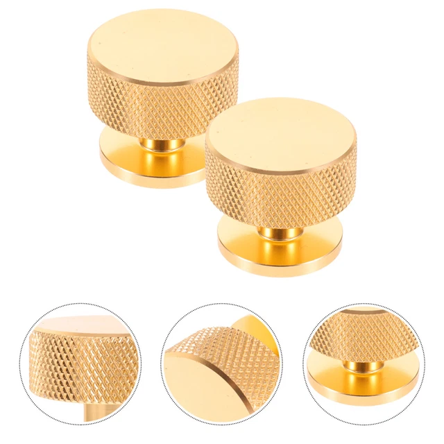 Black Kitchen Cabinet Knobs Round Drawer Knobs Handle Dressing Table 2