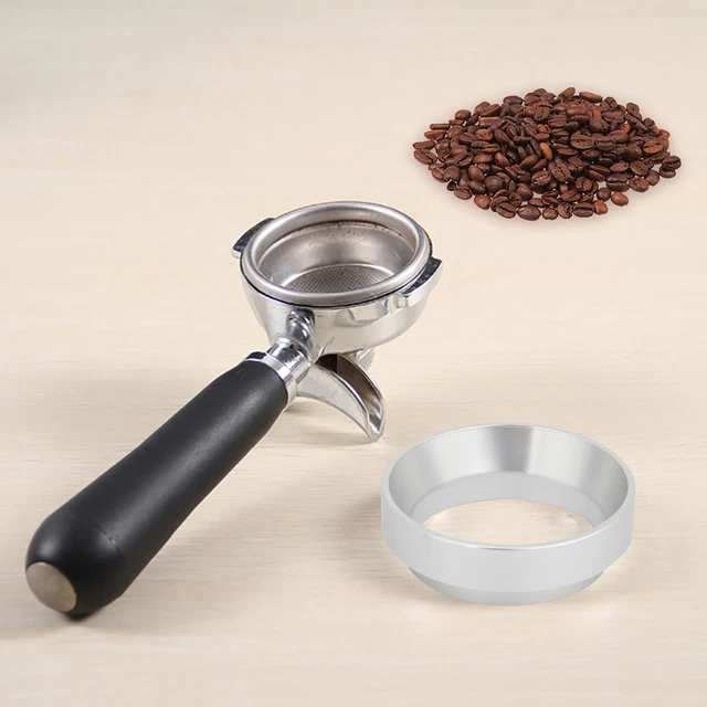 (argent)Accessoire Universel De Fabricant De Café De Rechange 'entonnoir De