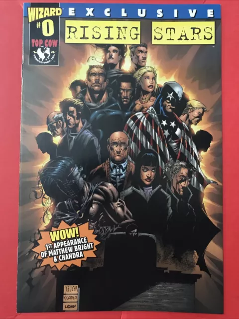 RISING STARS #0 (WIZARD Top Cow Comics) Comic Book EXCLUSIVE - NM