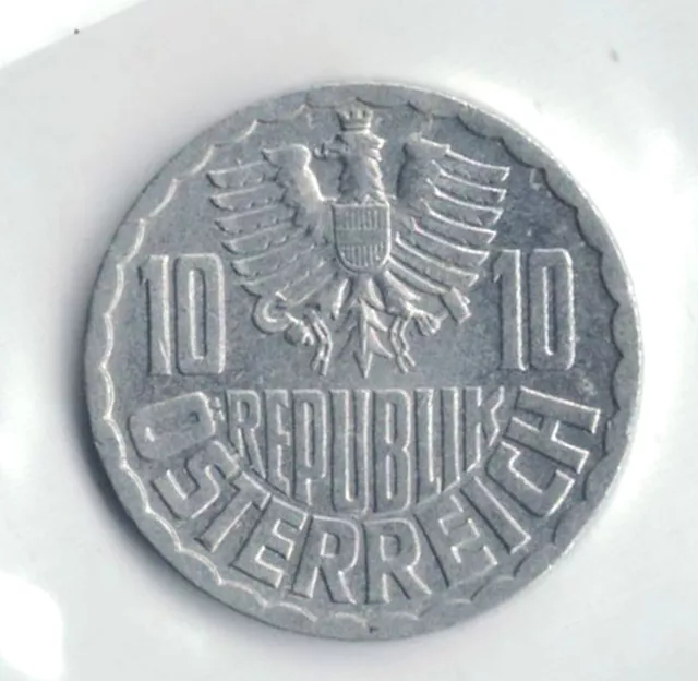 Austria Coins - 10 Groschen  1975    *1403 2