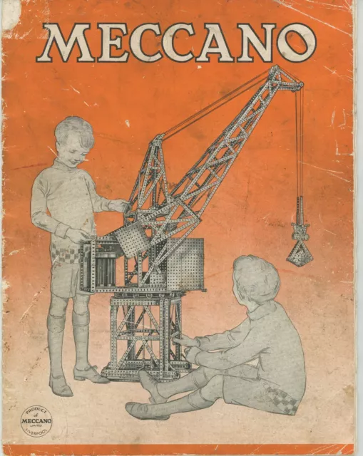 1933 MECCANO HORNBY Constructor Car Aero KEMEX Elektron Catalog 24 page CANADA