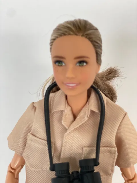 Barbie Inspiring Women Dr Jane Goodall Made To Move Hybrid Doll with Accessories
