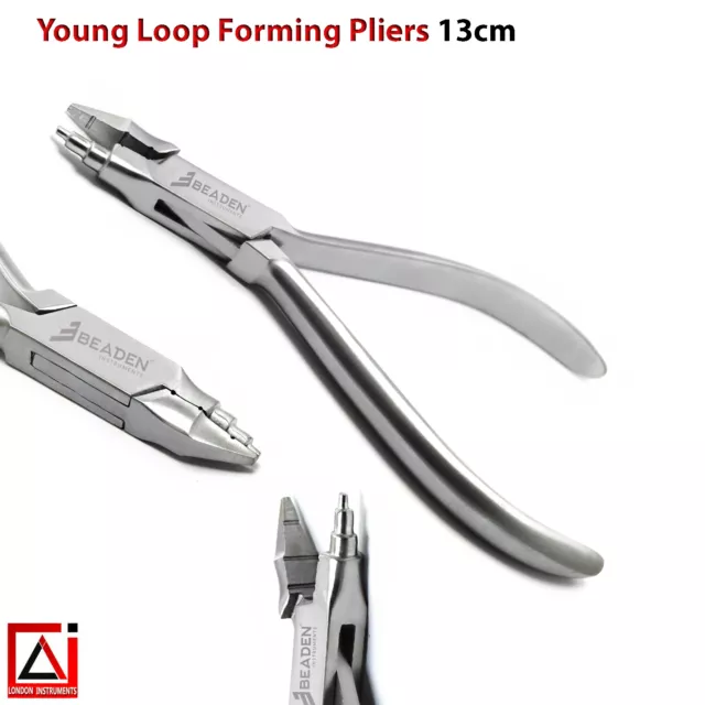 Orthodontics Young Pliers Wire Bending Loop Forming Tooth Braces Lab Instruments