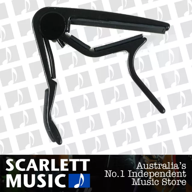 Jim Dunlop Black Acoustic Trigger Capo J83CDB - MADE IN USA *BRAND NEW*