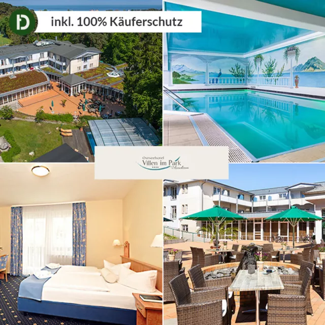 4 Tage Kurzurlaub im Ostseehotel Villen im Park auf Usedom mit Frühstück