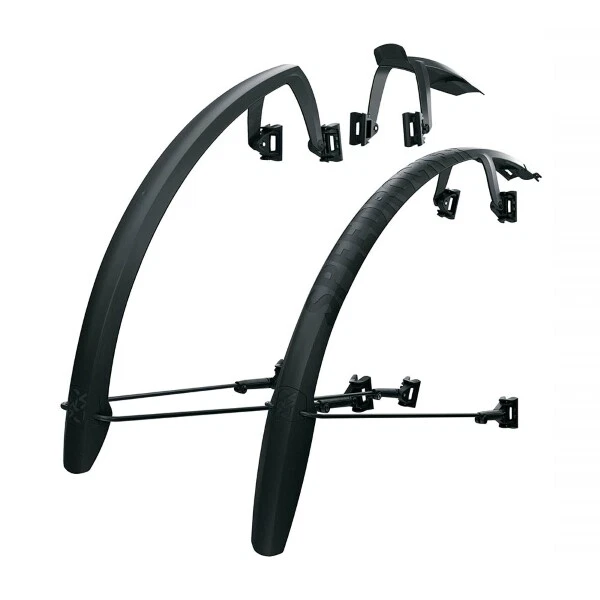 Speedrocker 28 Vorne-Hinten Mudguard Kit Schwarz 421733181 SKS Fahrrad