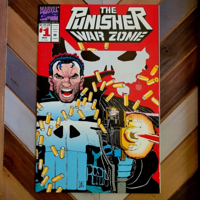 PUNISHER: War Zone #1 VF/NM (Marvel 1992) Premiere issue, a Frank Castle classic