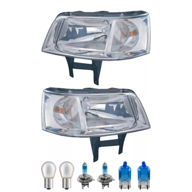 Set Faros Eléctrico Incl. Premium Lámparas para VW Multivan V 7HM 7HN 7HF