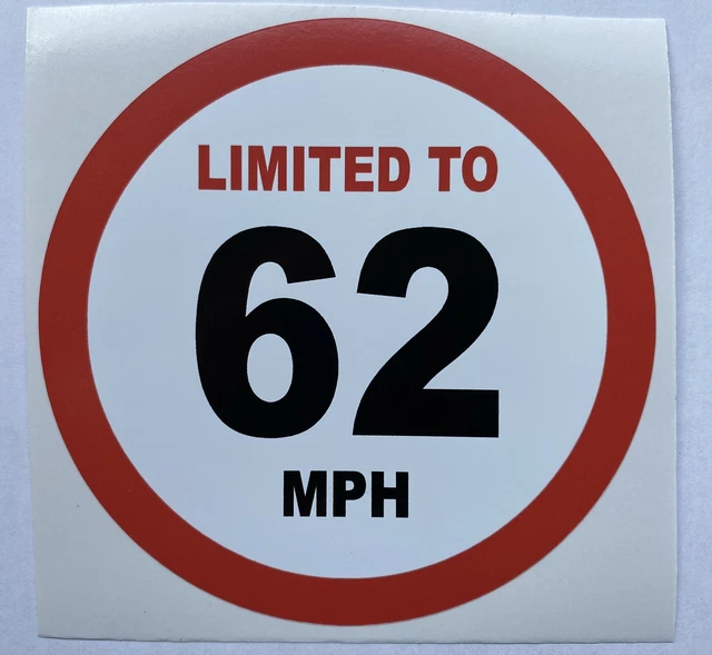 70 MPH Aufkleber – Geschwindigkeitsbegrenzung Für Auto, Van & LKW