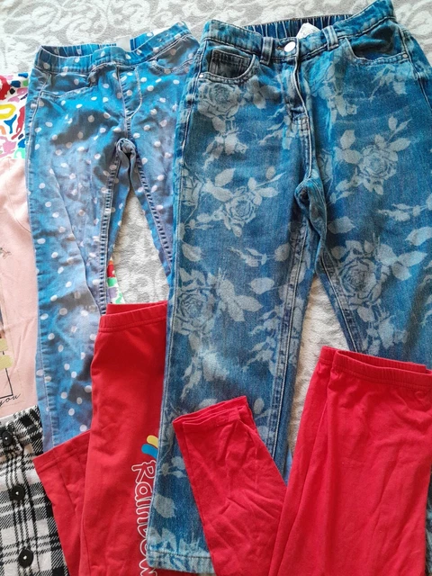 Girls Spring Summer Bundle Of Clothes Age 7-8 Inc Next Tu F&F + 3