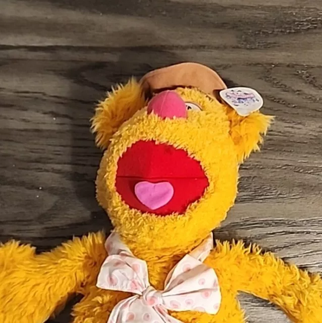 Muppets Fozzie Bear Muppets De colección Jim Henson 17"" Disney World Difícil de encontrar 2