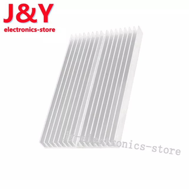 Heat sink 100X60X10mm IC Heatsink Aluminum Cooling Fin For CPU LED Power