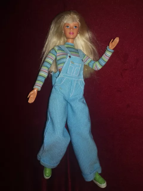 Barbie Cool Blue 1997 Mattel Puppe voll beweglich, Mackie Face