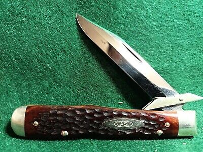 Case Knife Vintage Red Bone Cheetah