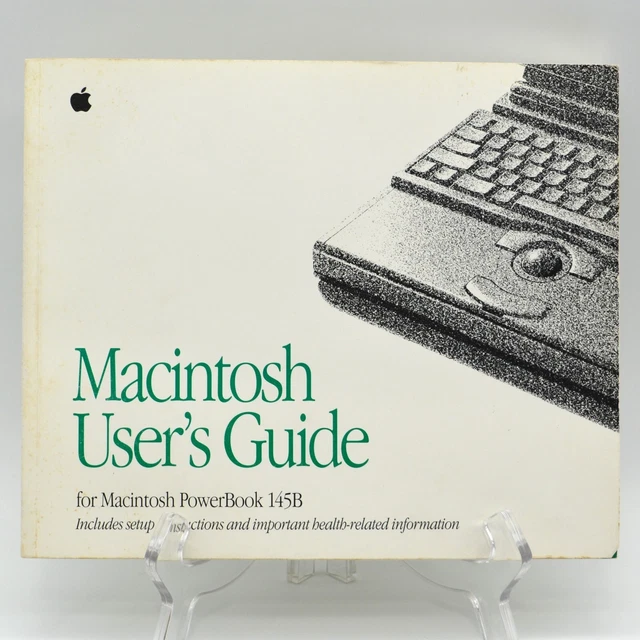 コンピュータ・IT Apple Macintosh PowerBook User's Manual MACINTOSH POWERBOOK 190 user manual book only suit early
