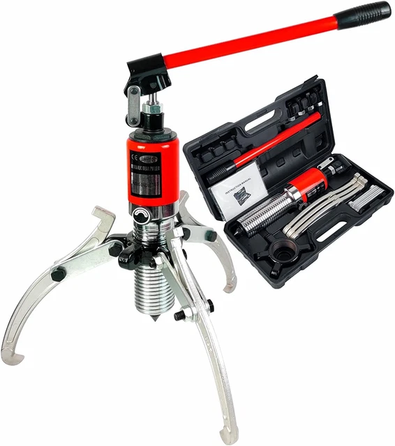 5 Ton Hydraulic Gear Puller Adjustable 3 Jaws Wheel Bearing Pulling Separator 3