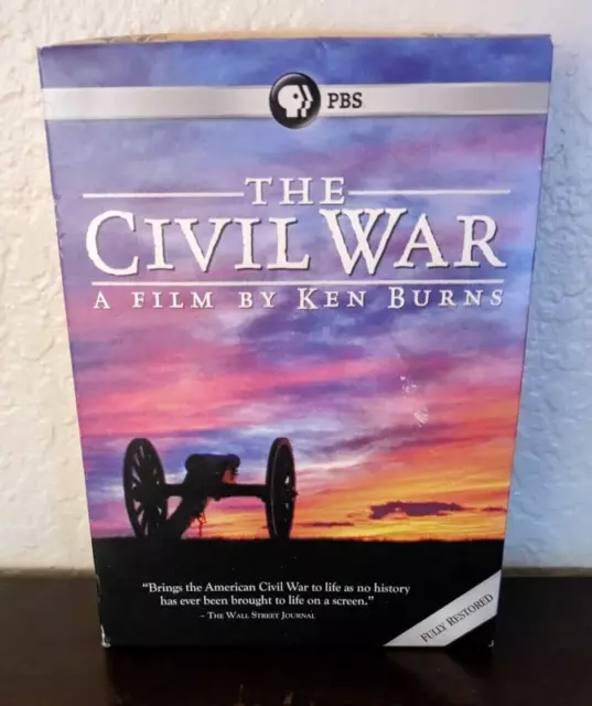 The Civil War: A Film by Ken Burns (6xDVD, PBS, 2015)