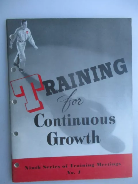 Training for Continuous Growth - Series #1, 1946 Coca-Cola COKE Vending Machines