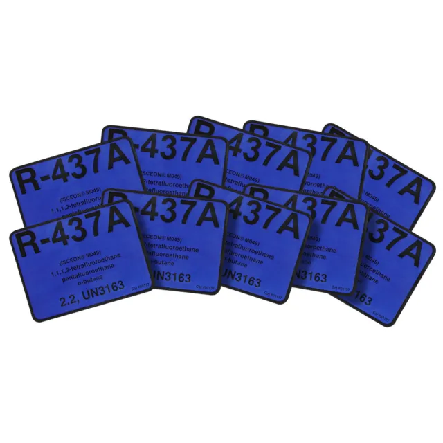 R-437A / R437A Label # 04137 , Pack of (10)