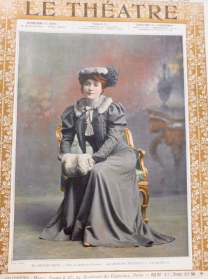 Colibri 1904 Théatre Marthe Brandes Berthe Corpo Mamma Colibri Baronessa Rysbergue 