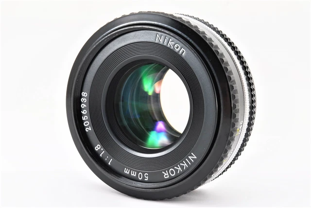 [MINT] Nikon Ai-S Nikkor 50mm f/1.8 Pancake Standard MF Prime Lens from Japan