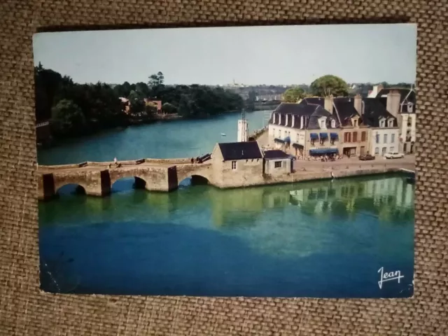 Cpsm Cpm Auray Le Port Saint Goustan Et Le Vieux Pont