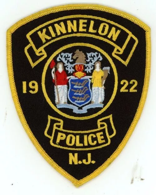 New Jersey Nj Kinnelon Police Nice Shoulder Patch Sheriff