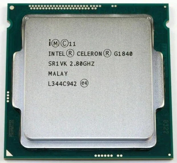 Intel Celeron Dual Core G1840 2.80GHz Socket LGA1150 Processor CPU (SR1KV)