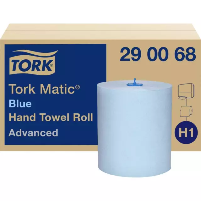 Tork Matic® Essuie-mains rouleau bleu Advanced, 290068