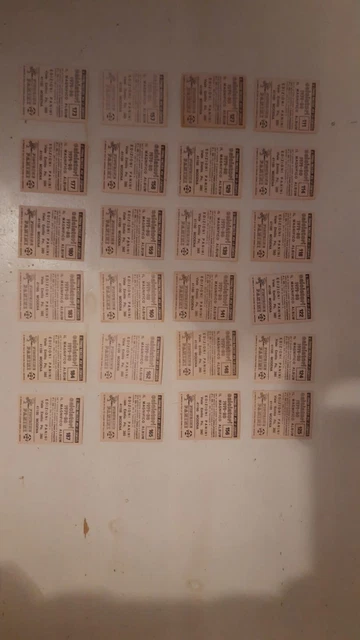 LOT De 100 Figurines Panini Calciatori 1979/80 - Autocollantes Avec Velina - Italie
