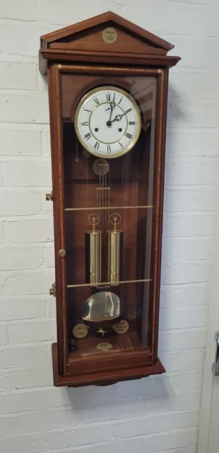 Twin Weight Vienna Wall Clock Chipping Sodbury Millennium Hand Built Wall Clock