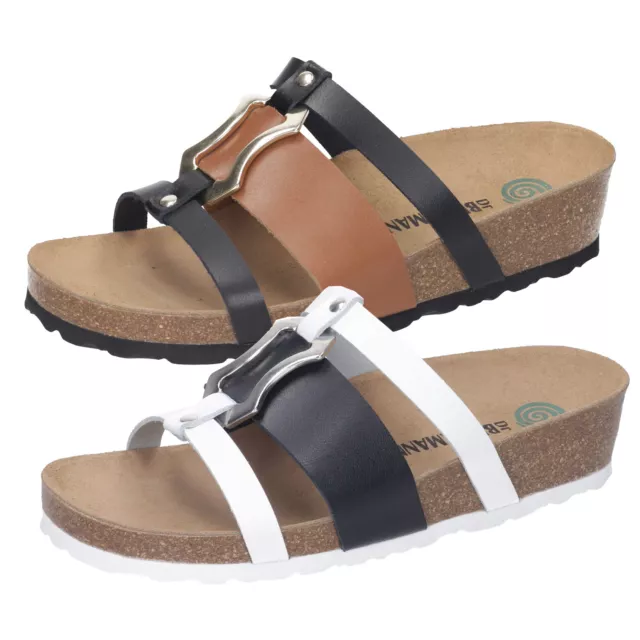 Dr.Brinkmann Mules Femmes Semelle Compensée Cuir 700069